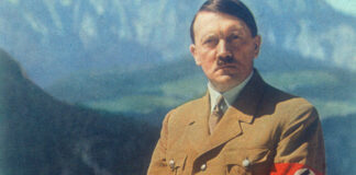 Adolf Hitler in Bavaria. Or was it California or Montana?