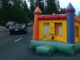 Traffic Blocked on Highway 49 by Accidental Bounce House