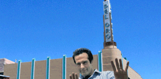 Illusionist David Copperfield made the Del Oro tower disappear today.