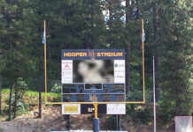 “Russian” hackers have claimed responsibility for placing adult movies on an area high schools JumboTron. Source: High School Senior Kevin Thomas.