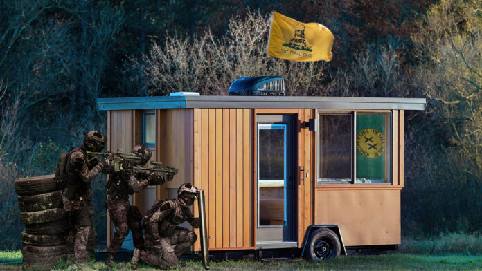 Area Man Surrenders After Barricading Himself Inside Tiny Home 3812